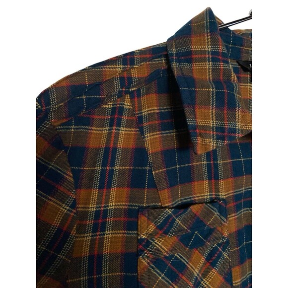 J. Peterman Flannel Plaid Dress - Picture 10 of 14